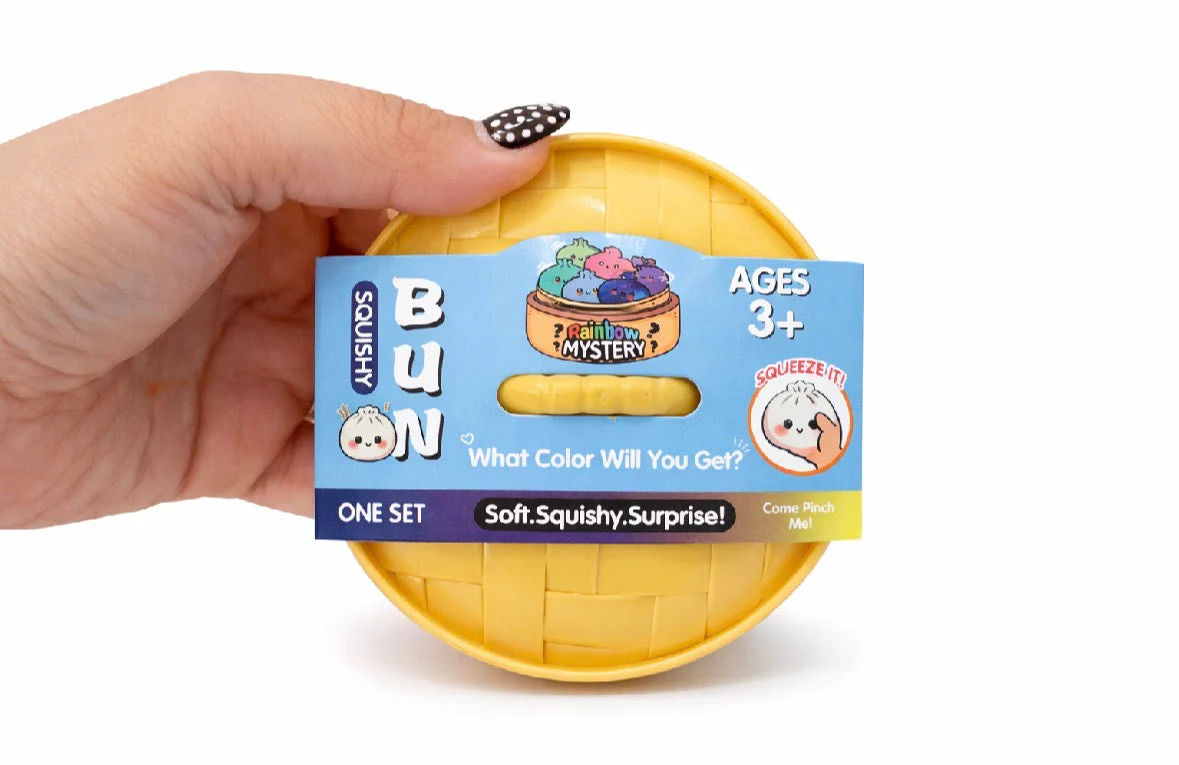 Squishy Dumpling Mystery Toy NEW HOTđ„VIRAL MYSTERY Holographic Ribbon Dumpling! Dumpling- squishy toy stress reliever Squishy Bun