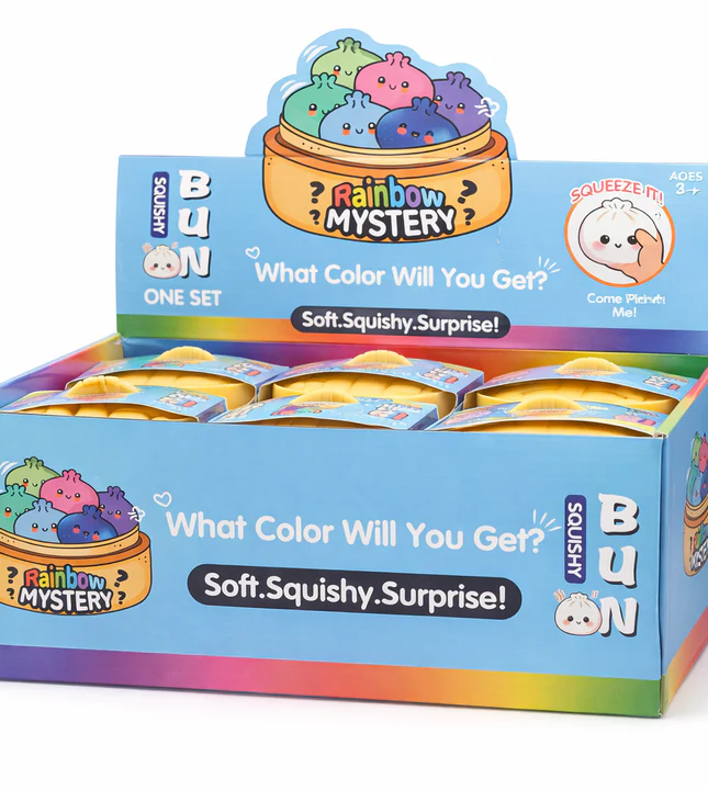 Dumpling Squishy Mystery Toy | Mystery Squishy Dumplings | Set for Kids Pack of 12