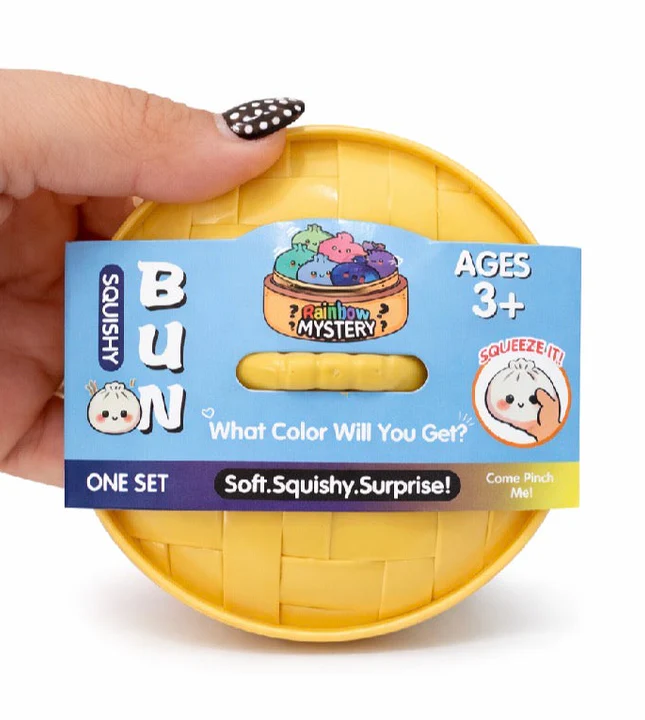 Squishy Dumpling Mystery Toy NEW HOTđ„VIRAL MYSTERY Holographic Ribbon Dumpling! Dumpling- squishy toy stress reliever Squishy Bun