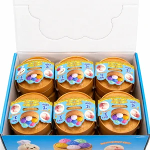 Dumpling Squishy Mystery Toy | Mystery Squishy Dumplings Set for Kids | Box of 12 NEW HOT🔥VIRAL MYSTERY Holographic Ribbon Dumpling -! Dumpling- squishy toy stress reliever Squishy Bun