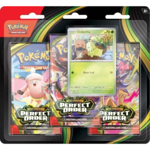 Pokemon cards TCG - Mega Evolution - Perfect Order Three-Booster Blister
