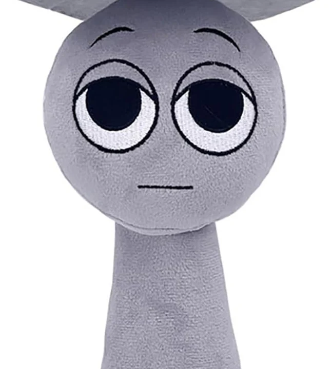 High Quality Sprunki Plushie Sprunki Game Plush, Sprunki Toys Plush ,Soft Stuffed Animal Pillow Doll Christmas Birthday Gifts for Adult Kids – Gray