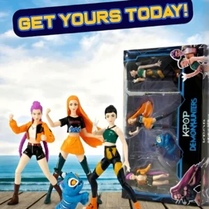 KPOP Demon Hunters: The Ultimate 3-Pack Action Figure Set
