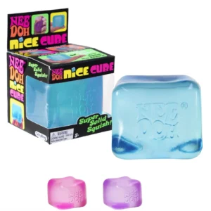 Needoh Squishy Authentic Nice Cube NEW HOT🔥VIRAL Squeeze Toy - Super Solid Squish - 2" Wide - Color May Vary