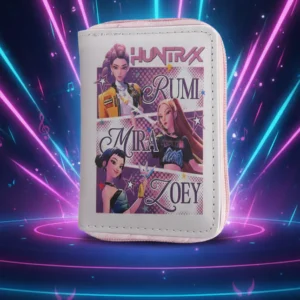 K-POP Demon Hunters: Stylish Kids' Zip-Around Wallet
