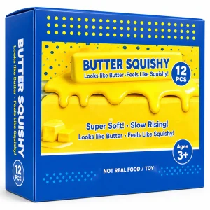 Butter Squishy – Ultimate Stress Relief Pack 6” long and 1” width Pack of 20