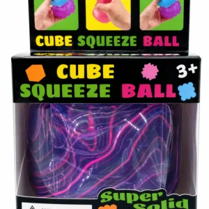 Fidget Toys Squishy Stress Cube Balls for Kids Adults Squishies Stress Relief (1 pcs) colors may vary