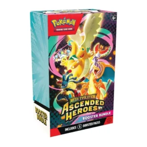 Pokémon TCG: Mega Evolution—Ascended Heroes Booster Bundle.