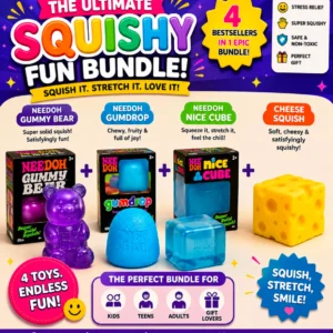 The Ultimate Squishy Fun Bundle – 4 Bestsellers in 1 Epic Bundle!