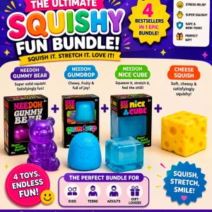 The Ultimate Squishy Fun Bundle – 4 Bestsellers in 1 Epic Bundle!