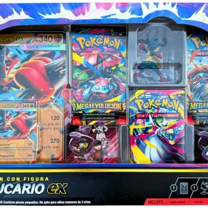 The Pokemon TCG - Spanish - Mega Lucario Premium Figure Collection
